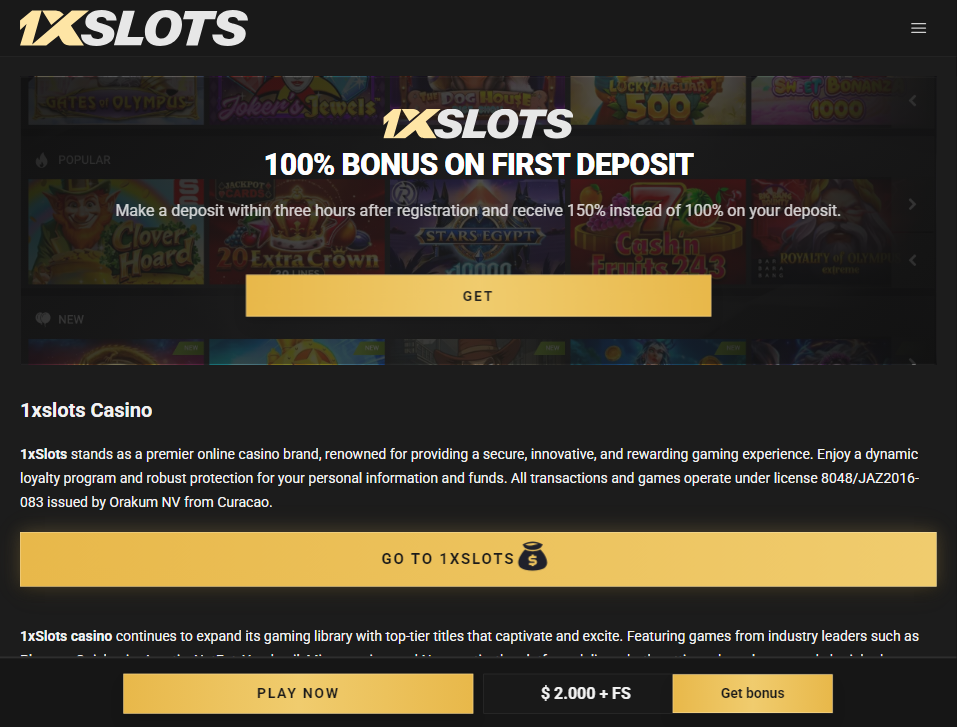 1xSlots